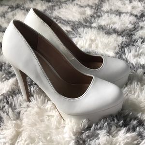 White heels
